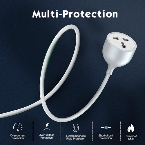 5 Meter 3-Pin Heavy Duty Extension Cord | 10A 2500W Power Cable