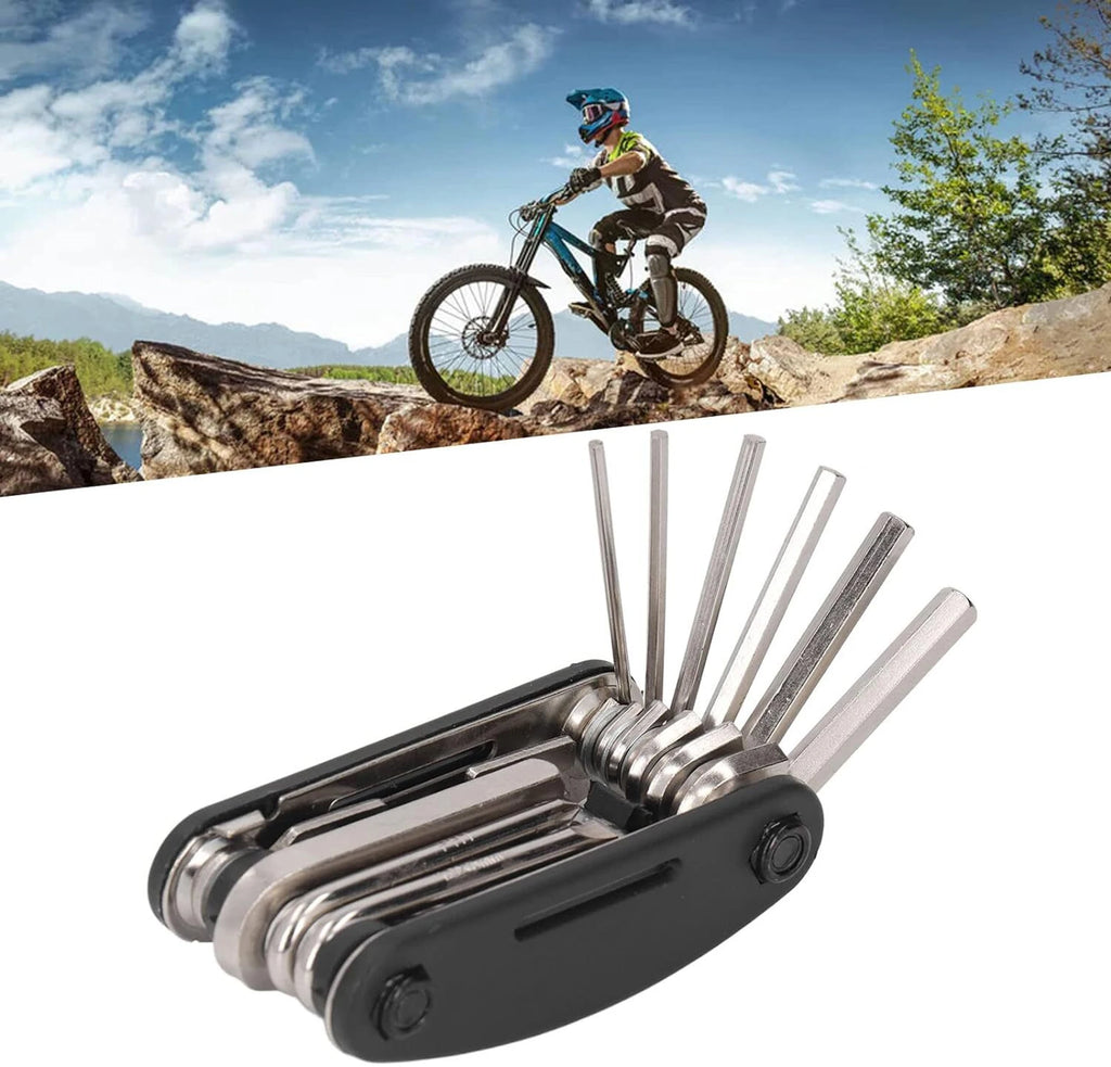 HUPLA Multi-Function Folding Screwdriver & Hex Key Tool – Compact 13-in-1 Portable Repair Tool with Socket Wrenches