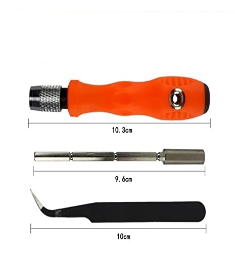 HUPLA 21-in-1 Precision Screwdriver Set | Magnetic Repair Tool Kit with Interchangeable Bits for Mobile, Laptop, Watch, Eyeglasses & Electronics HUPLA 21-in-1 Precision Screwdriver Set | Magnetic Electronics Repair Tool Kit