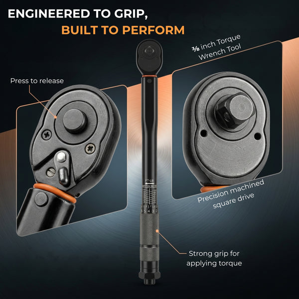 HUPLA Precision Torque Wrench – Adjustable Click Type Professional Tool