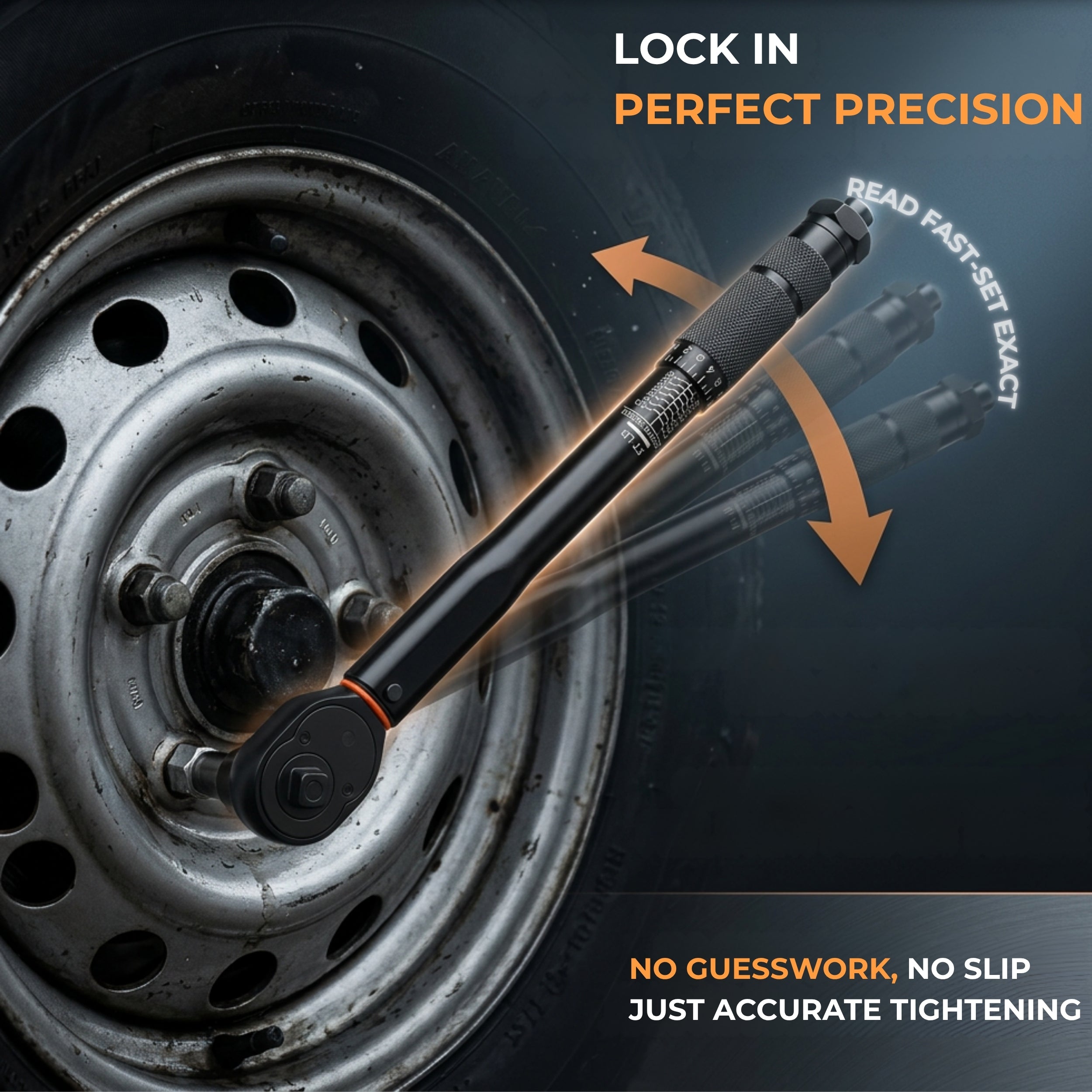 HUPLA Precision Torque Wrench – Adjustable Click Type Professional Tool