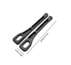 HUPLA Car Seat Gap Filler Organizer Set (4 PCS) – Universal Side Seat Storage Pocket, Anti-Drop Car Gap Organizer for Phone, Keys, Cards & Coins