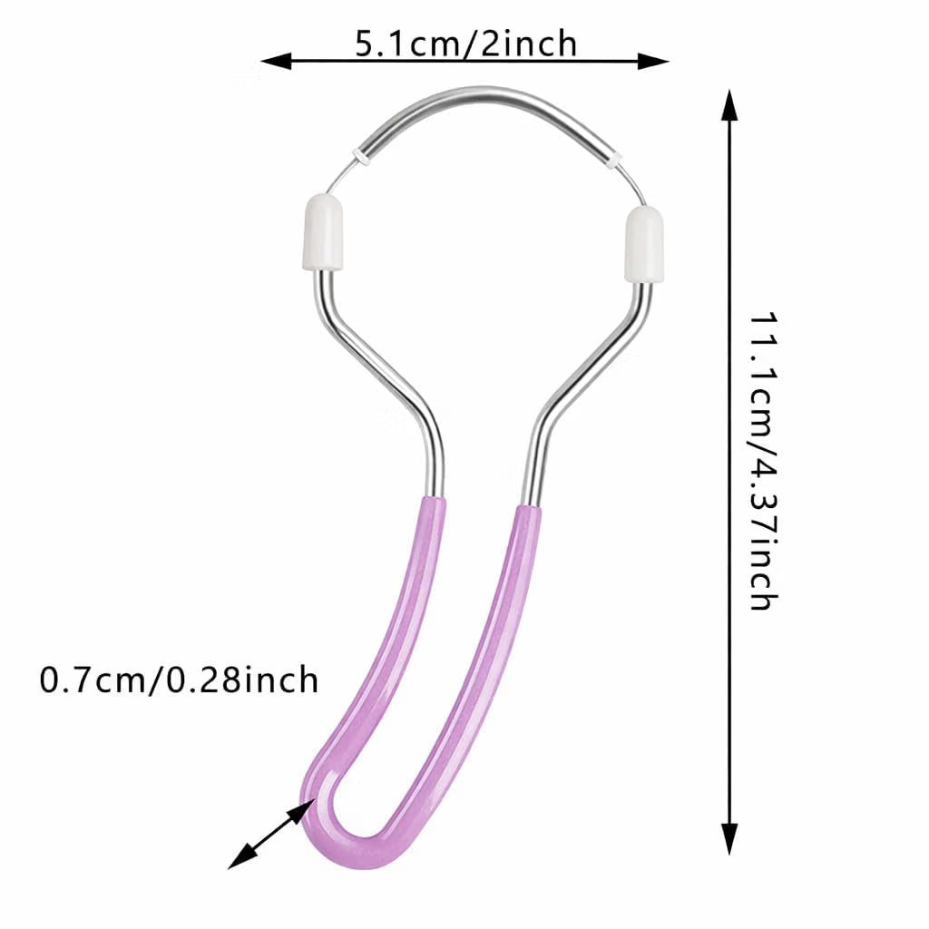 Portable Spring Facial Hair Remover for Women – Manual Face Hair Removal Tool for Upper Lip, Chin & Cheeks Portable Spring Facial Hair Remover for Women | HUPLA