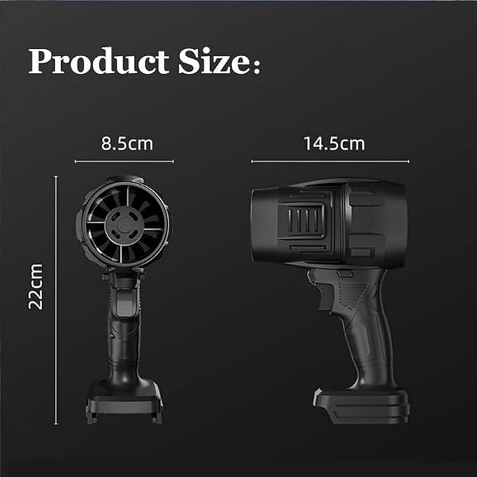 Cordless Electric Air Blower Rechargeable High-Speed Dust Cleaner for Car, Computer & Home Cordless Electric Air Blower – High-Speed Rechargeable Handheld Dust Blower