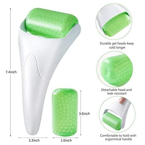 Ice Roller for Face & Skin – Reusable Facial Cooling Roller for Puffiness, Skincare & Refreshing Massage
