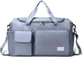 Large Travel Duffle Bag with Shoe & Front Pockets – Convertible Hand Carry & Shoulder Bag for Travel, Gym & Weekend Trips