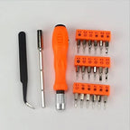 HUPLA 21-in-1 Precision Screwdriver Set | Magnetic Repair Tool Kit with Interchangeable Bits for Mobile, Laptop, Watch, Eyeglasses & Electronics HUPLA 21-in-1 Precision Screwdriver Set | Magnetic Electronics Repair Tool Kit