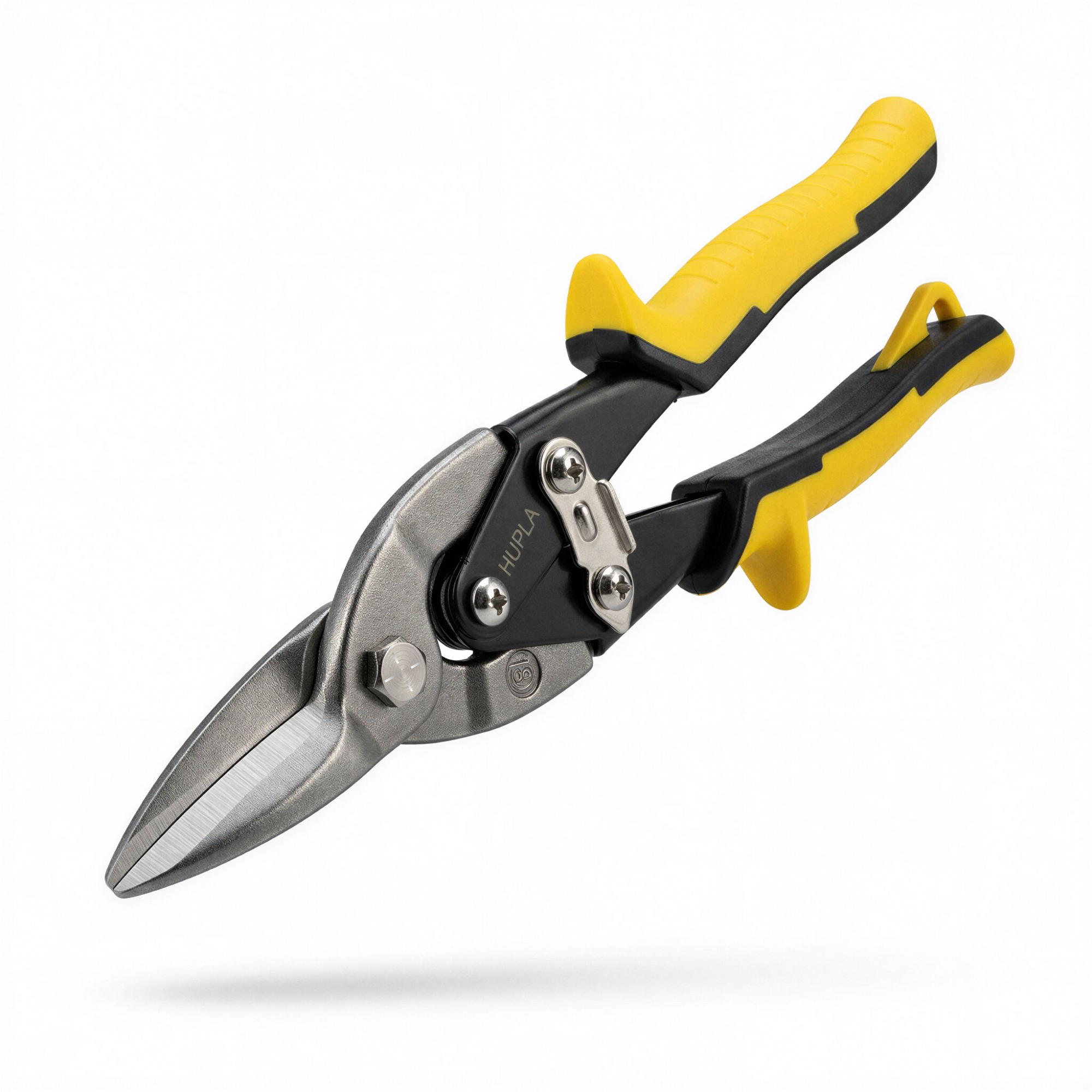 Heavy Duty Aviation Tin Snips – Straight Cut Metal Cutter | Alloy Steel Blade | Non-Slip Grip Sheet Cutting Tool