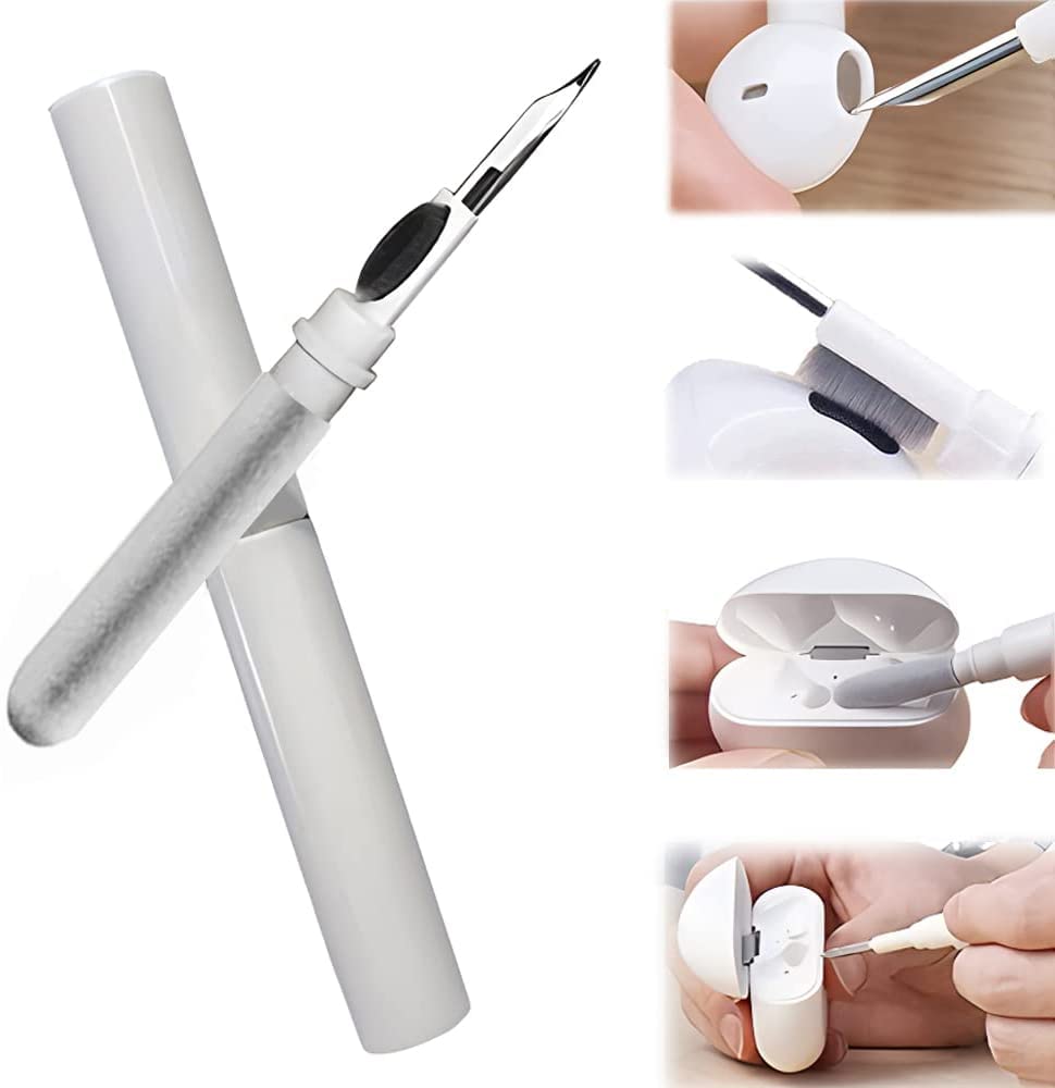 HUPLA 3-in-1 Earbuds Cleaning Pen | Multifunction Cleaner Kit for Earphones & Charging Cases