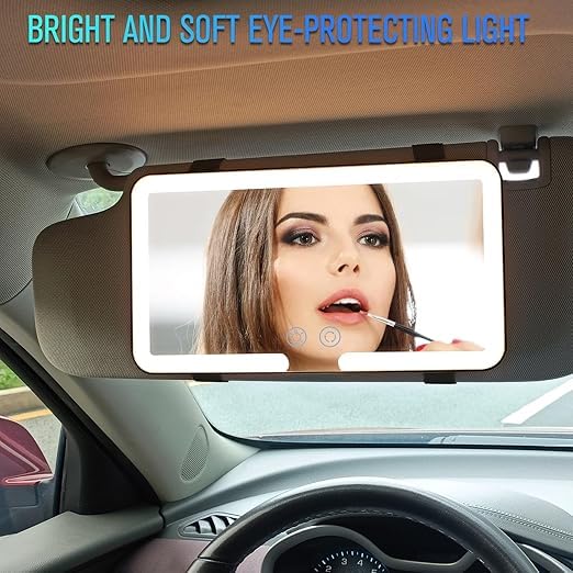 Product Listing – Car Sun Visor Makeup Mirror with Soft LED Light
