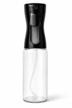 HUPLA Cooking Oil Spray Bottle | Fine Mist Oil Sprayer for Kitchen, Air Fryer, BBQ, Salad & Baking | Refillable Oil Dispenser – Black