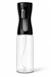 HUPLA Cooking Oil Spray Bottle | Fine Mist Oil Sprayer for Kitchen, Air Fryer, BBQ, Salad & Baking | Refillable Oil Dispenser – Black