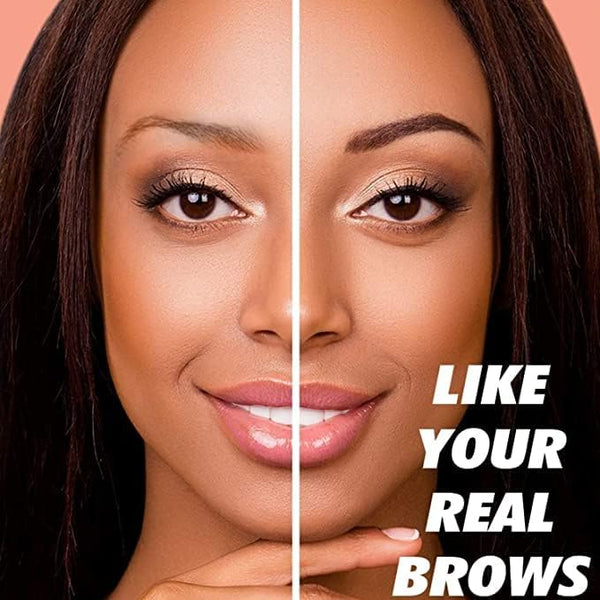 4-Tip Eyebrow Pen – Microblading Effect Brow Contouring Pen for Natural-Looking Eyebrow Definition