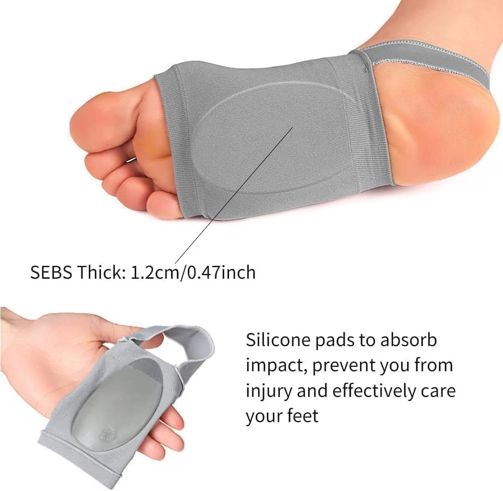 Gel Metatarsal Foot Pad – Reusable Forefoot Cushion Sleeve for Foot Comfort & Everyday Walking