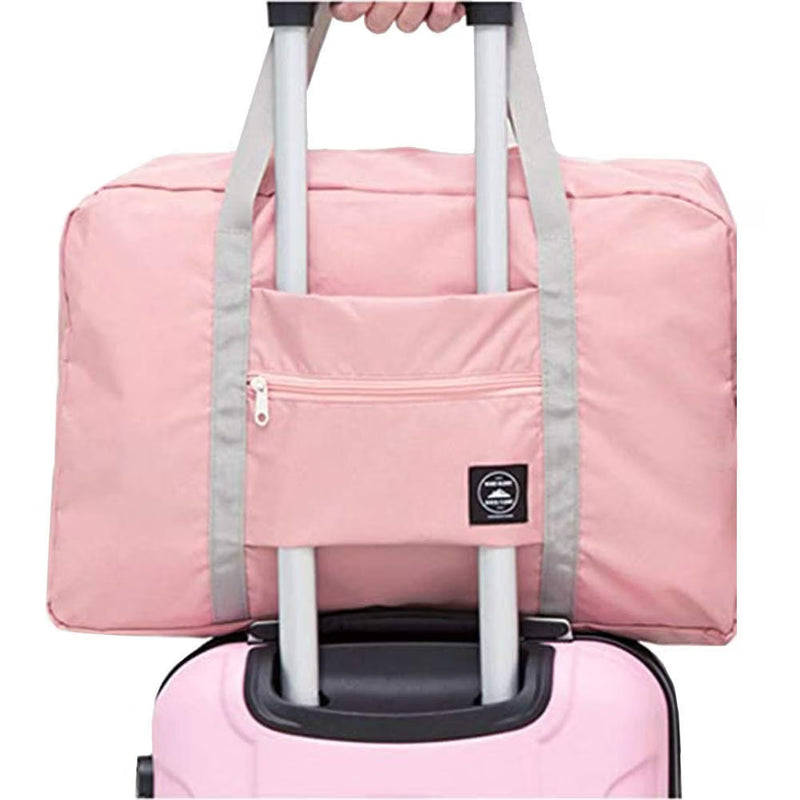 Large Travel Duffle Bag for Women & Men – Lightweight Foldable Overnight Gym & Weekend Bag with Front Pocket