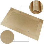 HUPLA Premium Golden Dining Table Placemat 30 × 45 cm | Elegant Woven-Style Table Mat for Dining, Kitchen & Home Décor | Flexible, Reusable & Easy to Clean – Gold