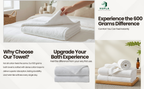 600 GSM Premium Cotton Bath Towel – Ultra Soft, Highly Absorbent & Hotel Quality 600 GSM Premium Cotton Bath Towel | Ultra Soft & Highly Absorbent Hotel Quality