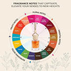 HUPLA Lavender Hanging Car Air Freshener | Long Lasting Car Perfume Bottle | Premium Lavender Aroma Diffuser for Car Interior (8ml)