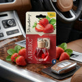 Strawberry Car Air Freshener Hanging Perfume | Long Lasting Luxury Fragrance Diffuser for Car, Office & Home – 12ml