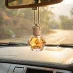 Vanilla Caramel Car Air Freshener Hanging Perfume | Long Lasting Premium Fragrance Diffuser for Car, Office & Home – 12ml