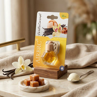 Vanilla Caramel Car Air Freshener Hanging Perfume | Long Lasting Premium Fragrance Diffuser for Car, Office & Home – 12ml