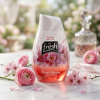 Air Fresh Flower Nectar Gel Air Freshener | Long Lasting Floral Room Fragrance | Premium Gel-Based Odor Eliminator for Home, Office & Car