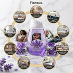 Flanxus French Lavender Gel Air Freshener | Long Lasting Floral Room Fragrance | Premium Odor Eliminator for Home, Office, Bathroom & Car