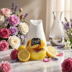 Flanxus Lemon Citrus Gel Air Freshener | Long Lasting Room Freshener Gel | Premium Odor Eliminator for Home, Office, Bathroom & Car
