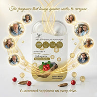 HUPLA Berry Wood Car Air Freshener | Premium Aromatic Car Deodorizer | Long Lasting Berry Wood Fragrance for Car Interior