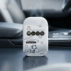 HUPLA Black Ice Car Air Freshener | Premium Long Lasting Car Deodorizer | Compact Aromatic Fragrance Diffuser for Car Interior