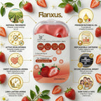 HUPLA Strawberry Car Air Freshener | Long Lasting Strawberry Fragrance | Premium Car Deodorizer with Natural Aroma Technology