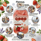 HUPLA Strawberry Car Air Freshener | Long Lasting Strawberry Fragrance | Premium Car Deodorizer with Natural Aroma Technology