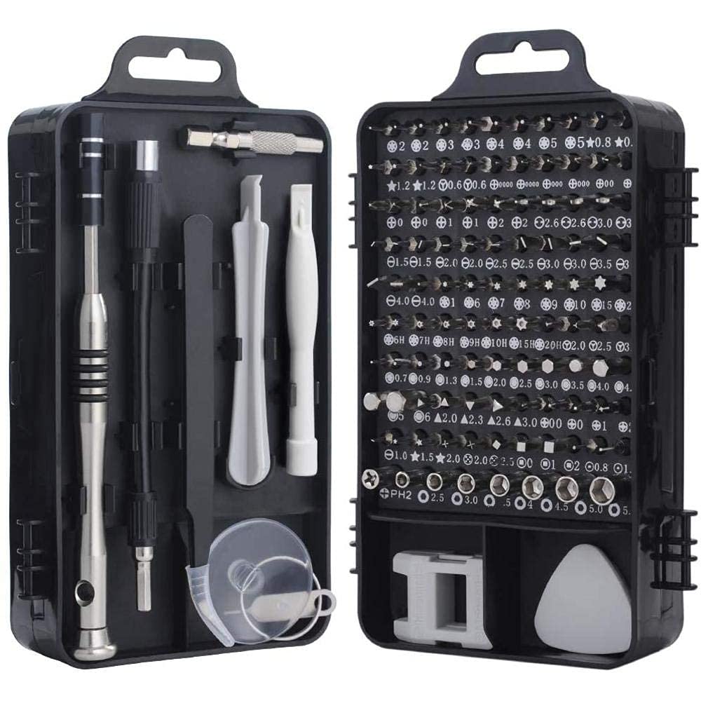 HUPLA 210-in-1 Precision Screwdriver Repair Tool Kit | Magnetic Multi-Bit Screwdriver Set for Mobile, Laptop, Computer, Watch, Camera, Gaming Console & Electronics Repair