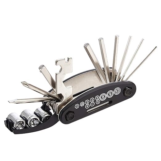 HUPLA Multi-Function Folding Screwdriver & Hex Key Tool – Compact 13-in-1 Portable Repair Tool with Socket Wrenches