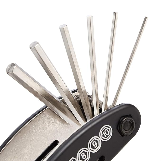 HUPLA Multi-Function Folding Screwdriver & Hex Key Tool – Compact 13-in-1 Portable Repair Tool with Socket Wrenches
