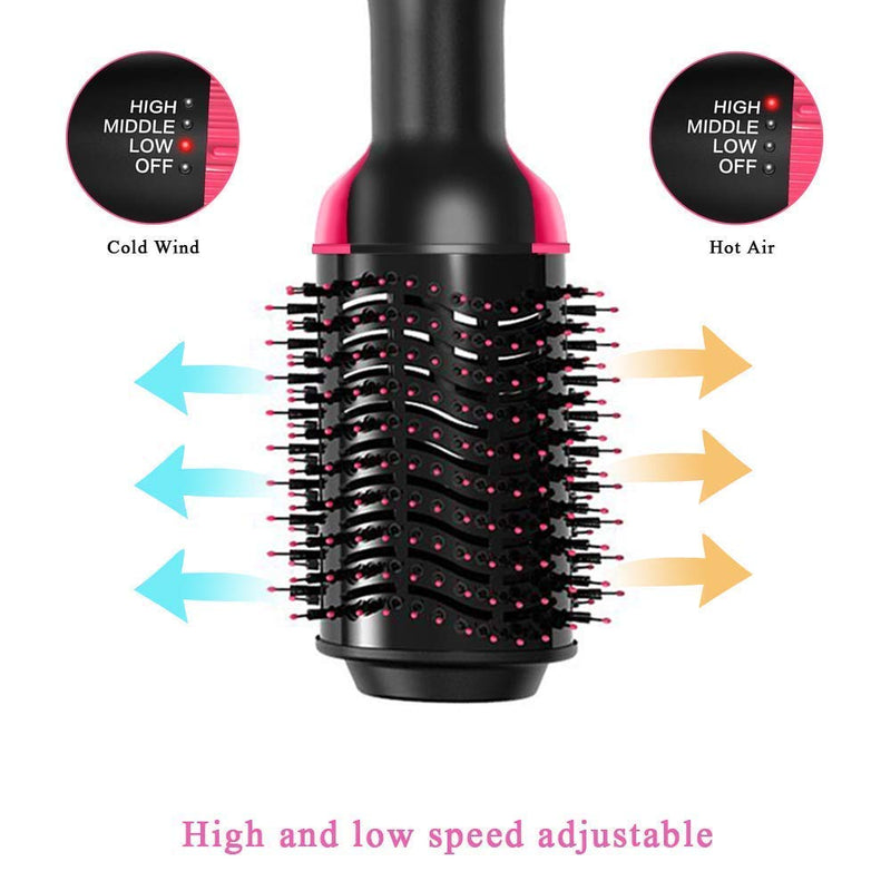 One Step Hot Air Brush | Hair Dryer & Volumizer Styling Brush One Step Hot Air Brush Hair Dryer & Volumizer | 2-in-1 Hair Styling Brush