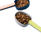 HUPLA Multipurpose Plastic Scoop with Long Handle | Lightweight Measuring & Serving Scoop for Rice, Flour, Grains, Pet Food & Household Use | 1 Pc