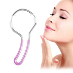 Portable Spring Facial Hair Remover for Women – Manual Face Hair Removal Tool for Upper Lip, Chin & Cheeks Portable Spring Facial Hair Remover for Women | HUPLA