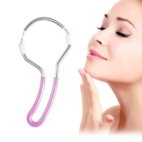 Portable Spring Facial Hair Remover for Women – Manual Face Hair Removal Tool for Upper Lip, Chin & Cheeks Portable Spring Facial Hair Remover for Women | HUPLA