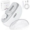 Rechargeable Electric Nail Clipper | Automatic Nail Trimmer & Polisher with LED Light | USB Charging Rechargeable Electric Nail Clipper with Automatic Nail Trimmer & Polisher | USB Charging