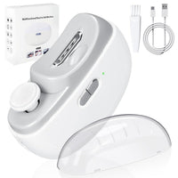 Rechargeable Electric Nail Clipper | Automatic Nail Trimmer & Polisher with LED Light | USB Charging Rechargeable Electric Nail Clipper with Automatic Nail Trimmer & Polisher | USB Charging