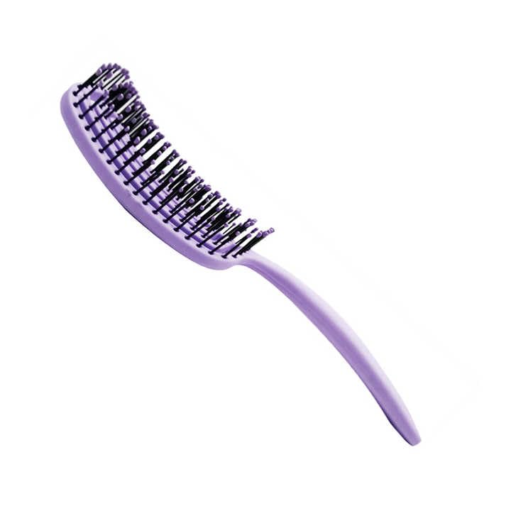 Flexible Detangling Hair Brush for Women & Girls – Gentle Scalp Massage Paddle Comb for Easy Hair Styling & Detangling