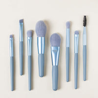 8-Piece Makeup Brush Set for Women – Professional Face, Eye & Brow Makeup Brushes with Soft Bristles
