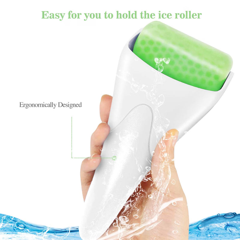 Ice Roller for Face & Skin – Reusable Facial Cooling Roller for Puffiness, Skincare & Refreshing Massage