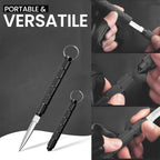 Mini EDC Pocket Knife Keychain | Stainless Steel Portable Utility Knife with Aluminum Case Mini EDC Pocket Knife Keychain | Stainless Steel Portable Utility Knife