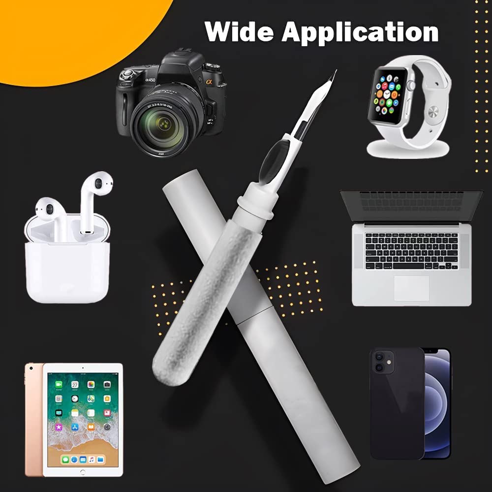 HUPLA 3-in-1 Earbuds Cleaning Pen | Multifunction Cleaner Kit for Earphones & Charging Cases