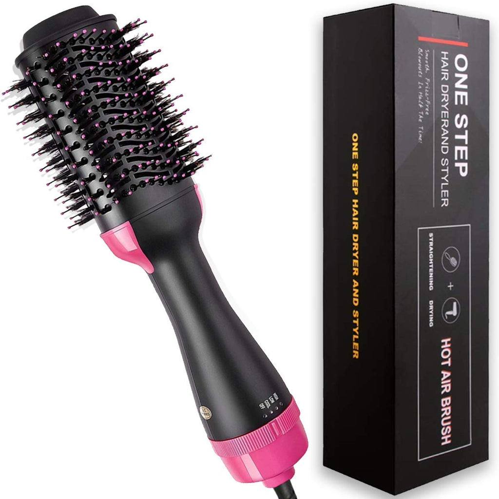 One Step Hot Air Brush | Hair Dryer & Volumizer Styling Brush One Step Hot Air Brush Hair Dryer & Volumizer | 2-in-1 Hair Styling Brush