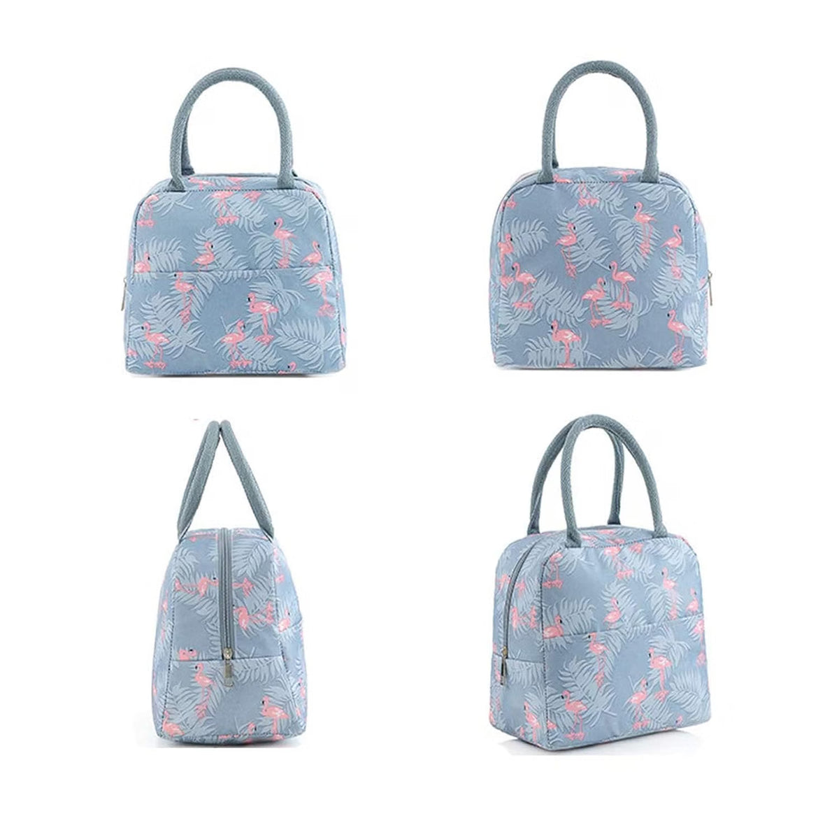 Insulated Lunch Bag with Spacious Storage & Double Handles – Portable Thermal Food Storage Bag for Office, School & Travel