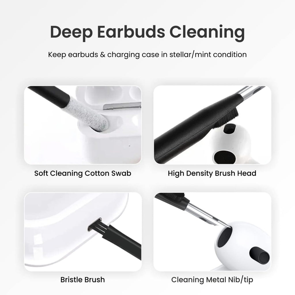 12-in-1 Multi-Function Electronics Cleaning Kit | Keyboard, Earbuds & Laptop Cleaning Tool Set 12-in-1 Electronics Cleaning Kit | Keyboard, Laptop & Earbuds Cleaning Tool Set