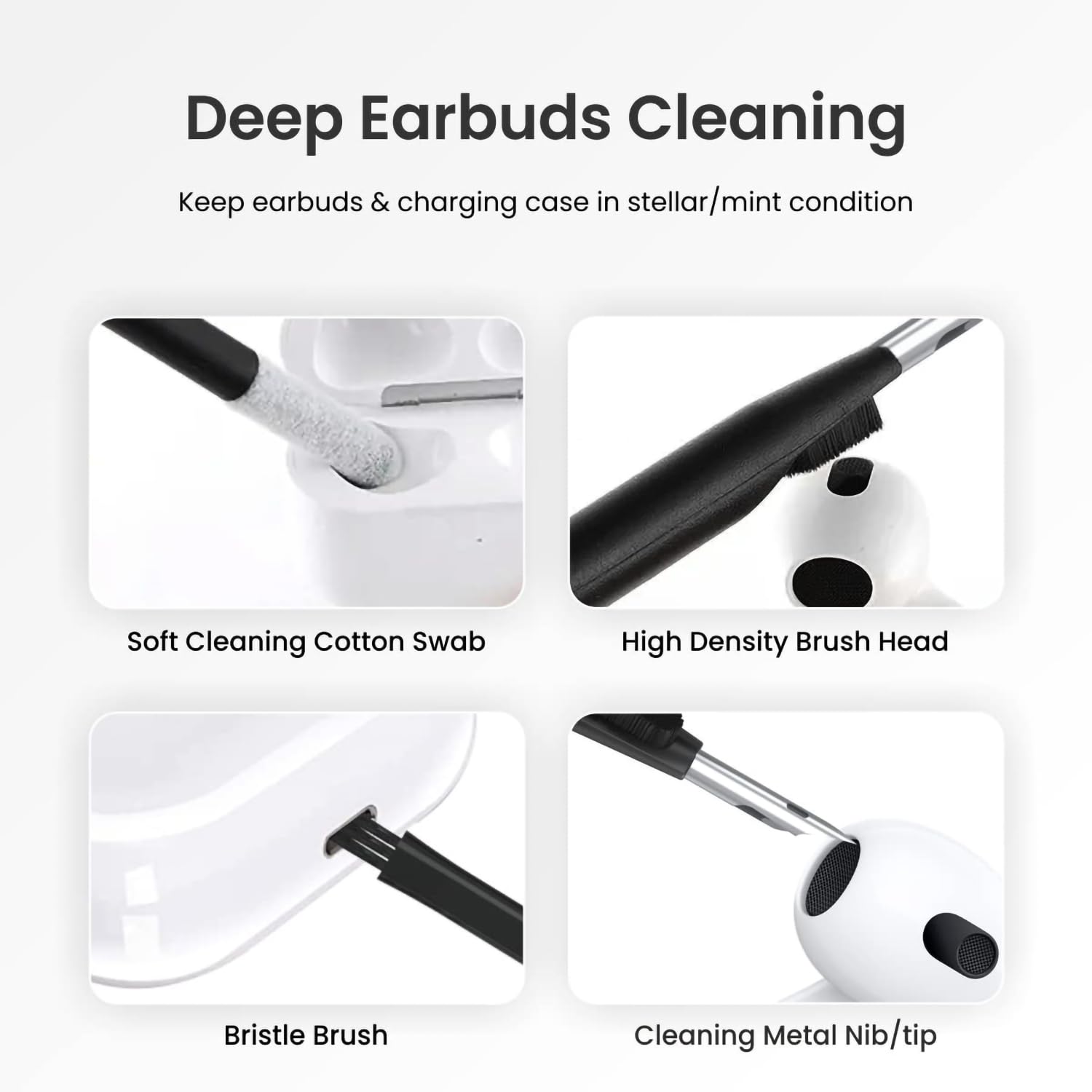 12-in-1 Multi-Function Electronics Cleaning Kit | Keyboard, Earbuds & Laptop Cleaning Tool Set 12-in-1 Electronics Cleaning Kit | Keyboard, Laptop & Earbuds Cleaning Tool Set